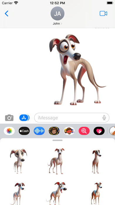Whippet Stickers screenshot 1
