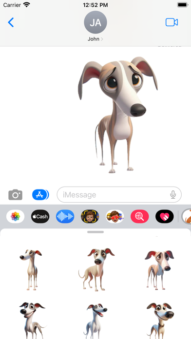 Whippet Stickers screenshot 2