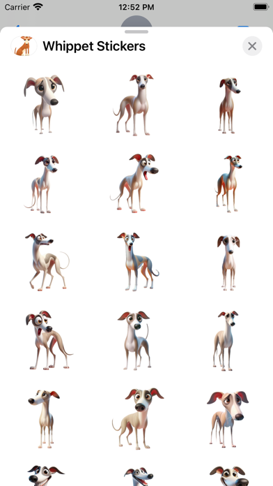 Whippet Stickers screenshot 5