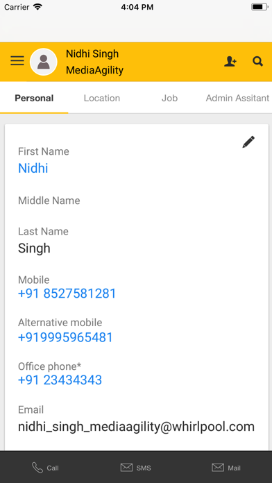 Whirlpool Whitepages screenshot 2