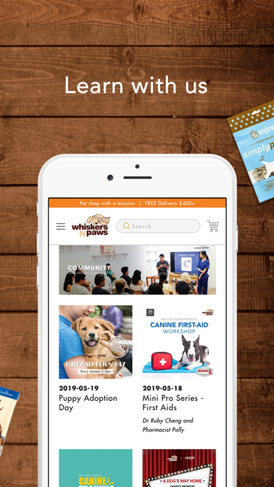 Whiskers N Paws screenshot 1