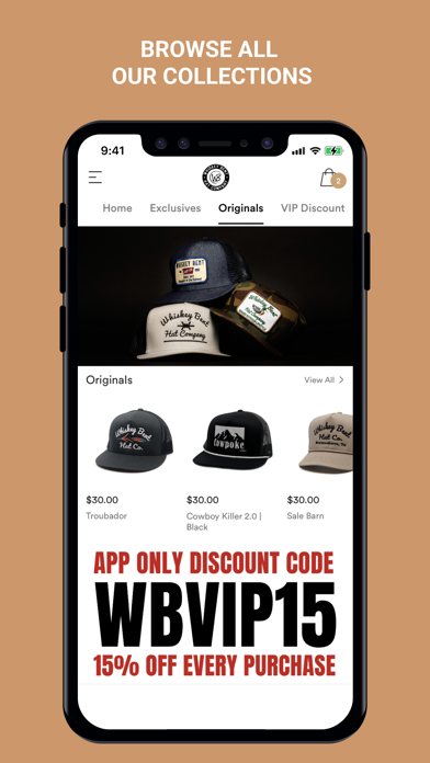 Whiskey Bent Hat Co. screenshot 4