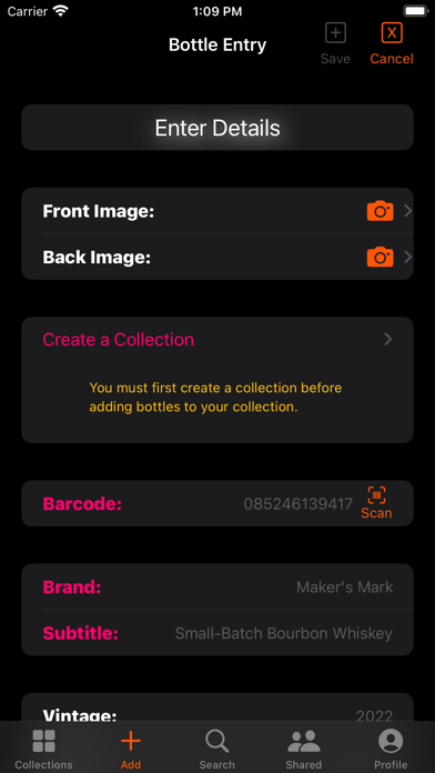 WhiskeyMate: Collect & Track screenshot 2