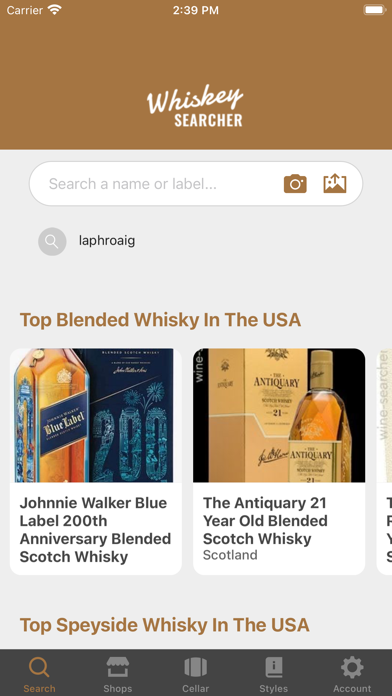 WhiskeySearcher screenshot 5