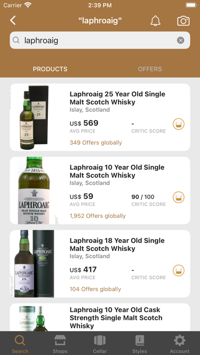 WhiskeySearcher screenshot 3