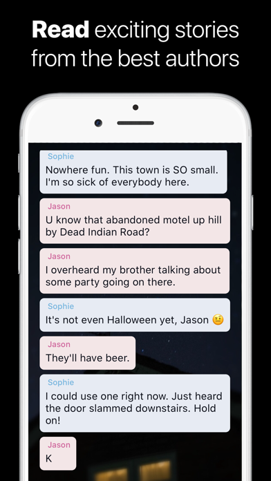 Whisper - scary chat stories screenshot 1