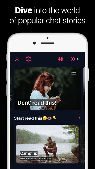 Whisper - scary chat stories screenshot 5