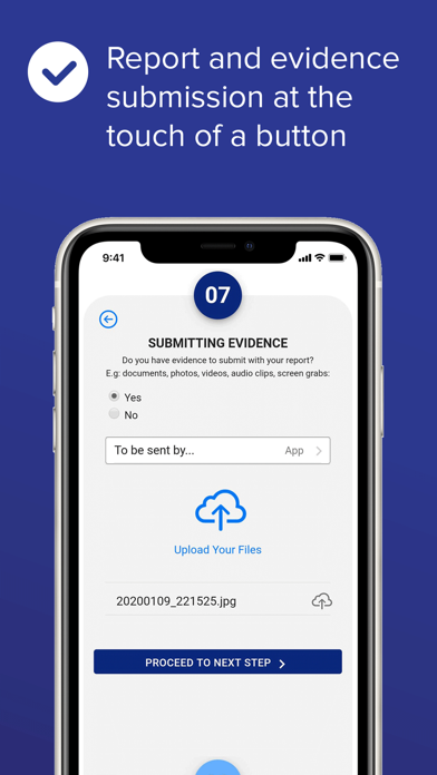 Whistle Blowers App screenshot 2