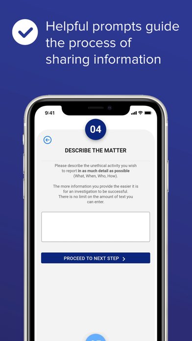 Whistle Blowers App screenshot 3