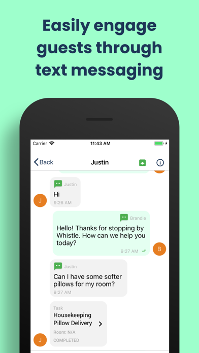 Whistle Messaging screenshot 3