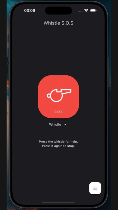 Whistle S.O.S screenshot 1