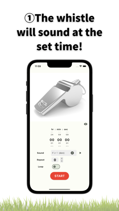 Whistle Sound Alarm Timer screenshot 2