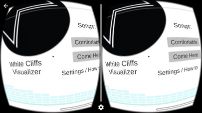 White Cliffs VR Music Visualizer screenshot 1