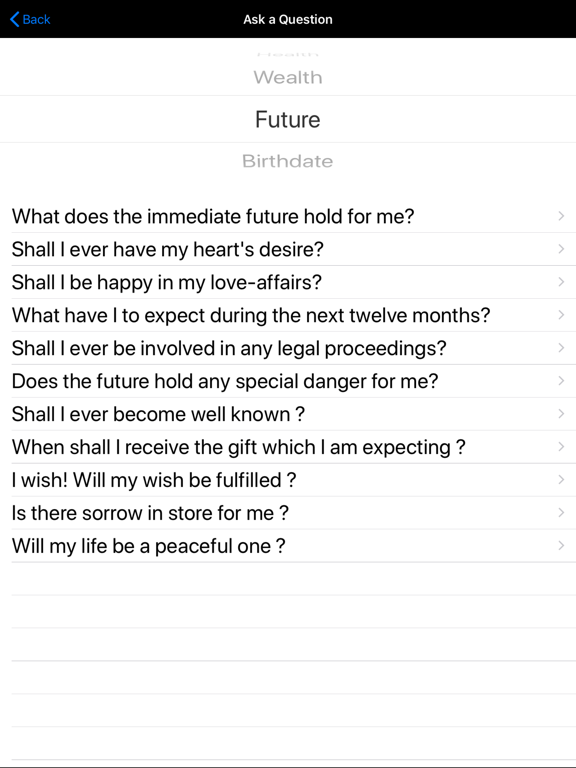 White Magic Fortune Teller screenshot 6
