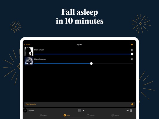White Noise Deep Sleep Sounds screenshot 1