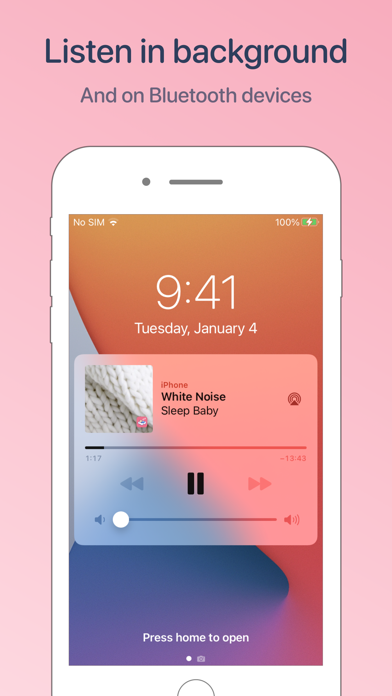 White noise generator, pink screenshot 2