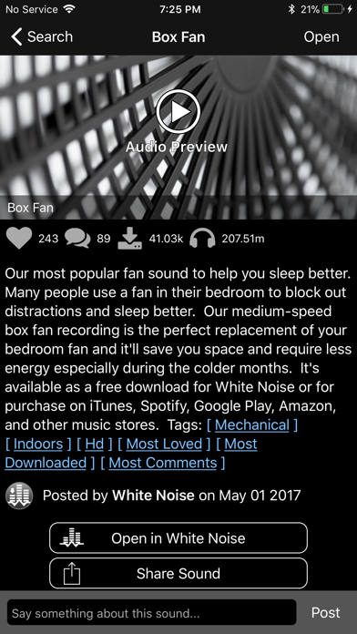 White Noise Market screenshot 2