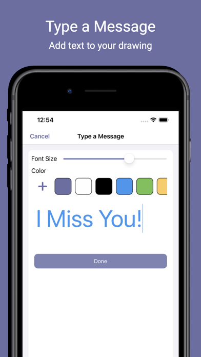 Whiteboard - Widget Messaging screenshot 2
