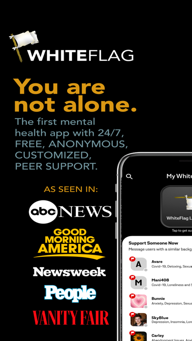 WhiteFlag: Mental Health Help screenshot 8