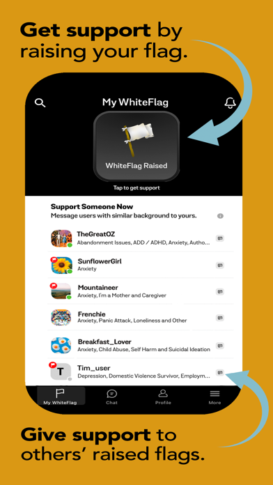 WhiteFlag: Mental Health Help screenshot 5