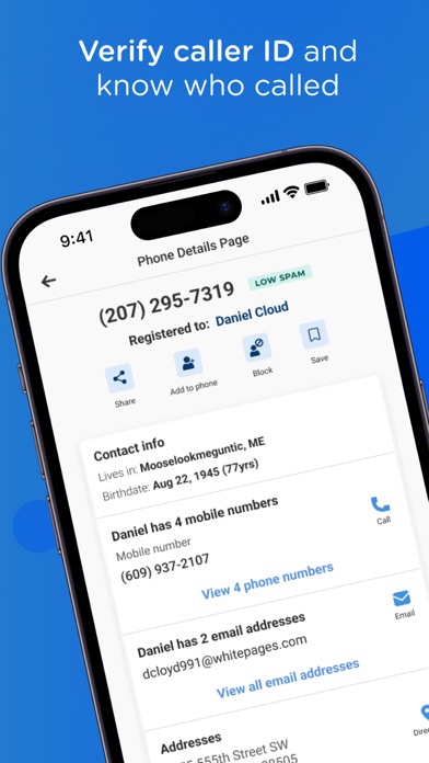 Whitepages: People Search screenshot 5