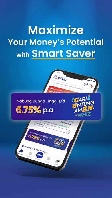 Whiz! Save & earn 6.75% screenshot 7