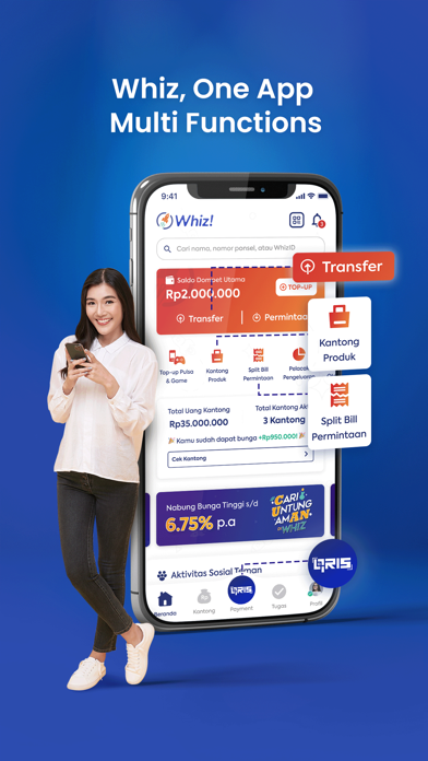 Whiz! Save & earn 6.75% screenshot 2