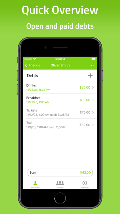 Who Owes Me - IOU Tracker screenshot 7