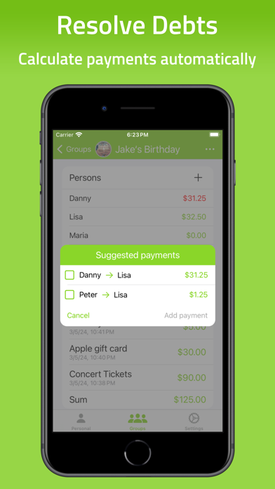 Who Owes Me - IOU Tracker screenshot 1