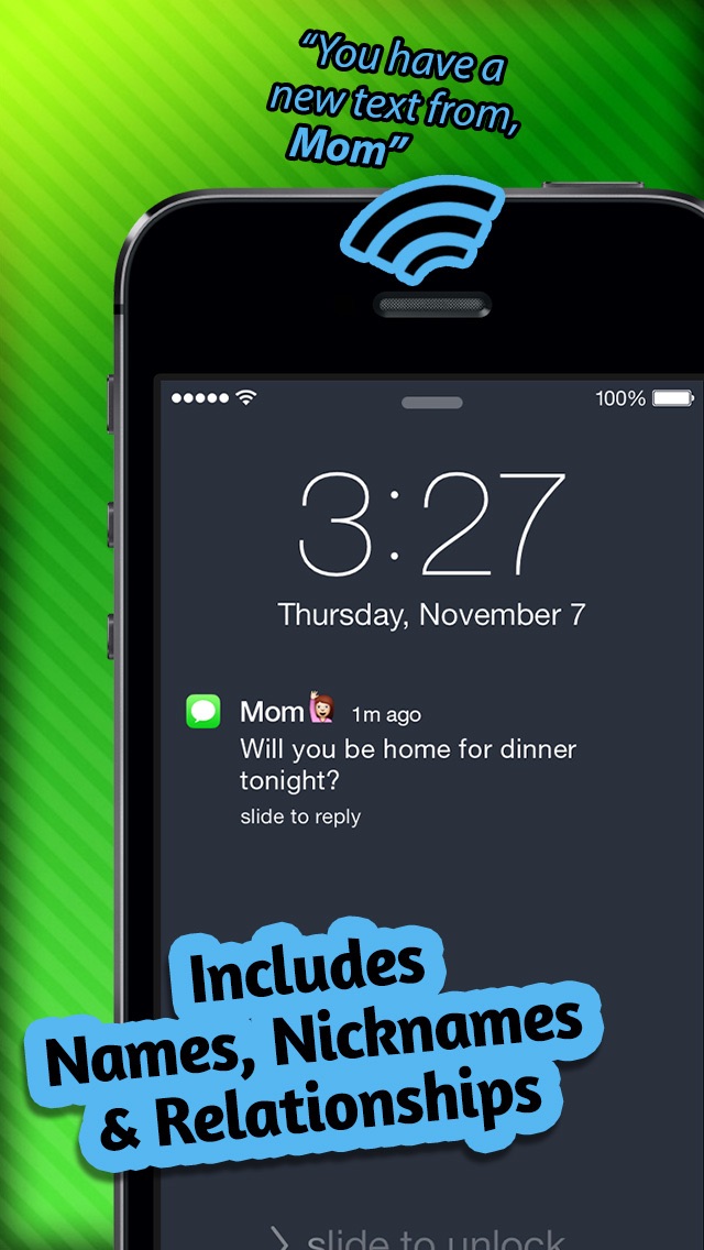 Who Texted Me? (Free) - Hear the name who just sent that message screenshot 4