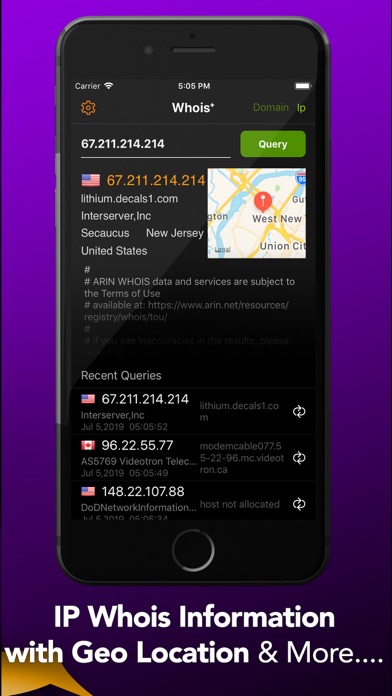 Whois+ Domain & IP Search screenshot 2