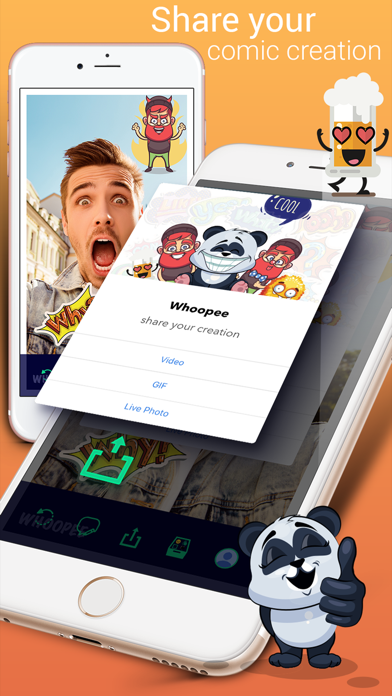 Whoopee - Comic Camera, Video, Gif & Live Photo screenshot 1