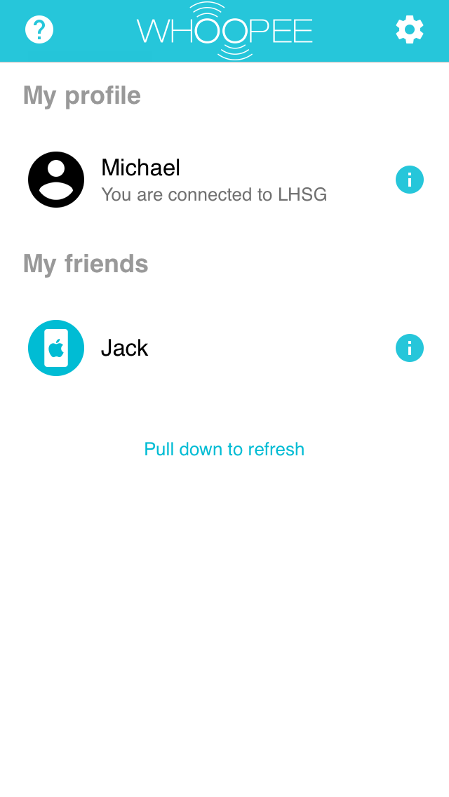 Whoopee for iPhone screenshot 3