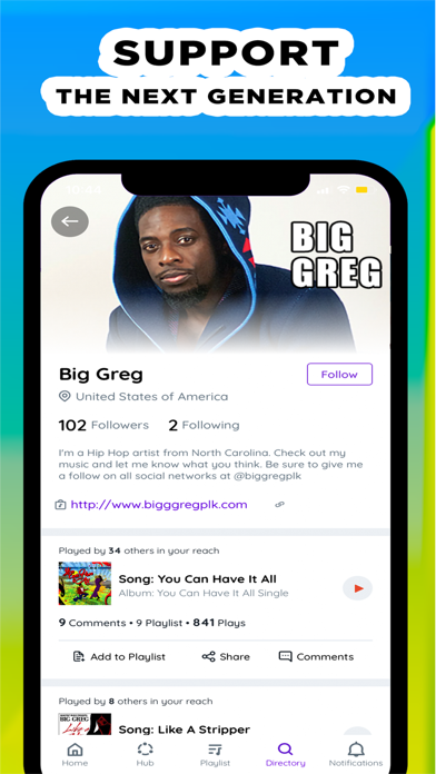 Whoozl - Indie Music Discovery screenshot 2