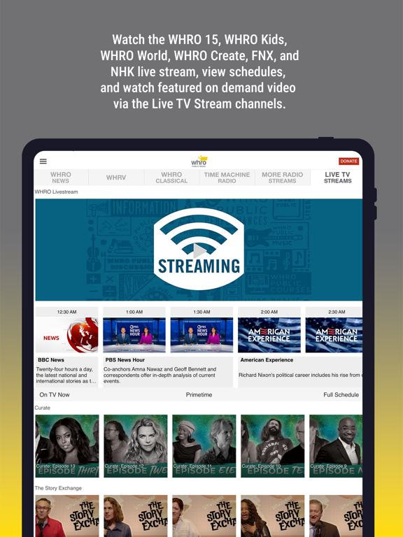 WHRO Public Media App screenshot 2
