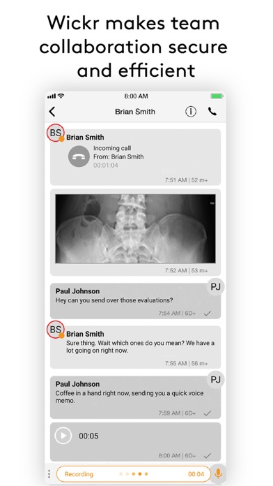 Wickr Enterprise screenshot 4