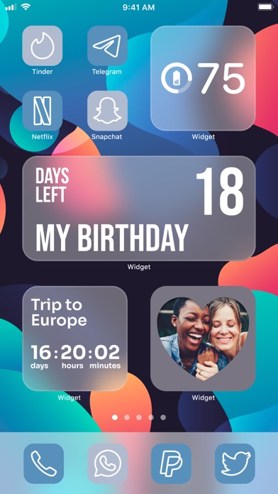 Widget | Countdown to birthday screenshot 10
