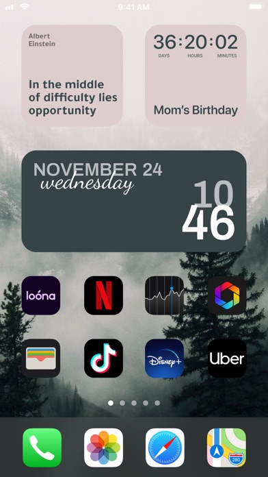 Widget | Countdown to birthday screenshot 6