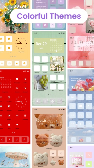 WidgetClub:Widget, Theme, Icon screenshot 1