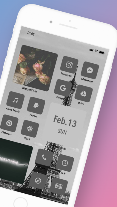 WidgetClub:Widget, Theme, Icon screenshot 7