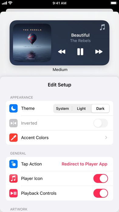 WidgetPod - Music Widget screenshot 2