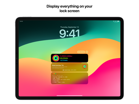 Widgets for Dynamic Island • screenshot 1