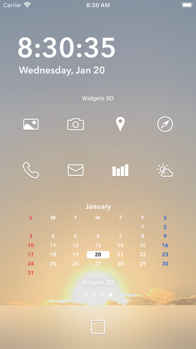 Widgets SD - Photo & Calendar screenshot 7