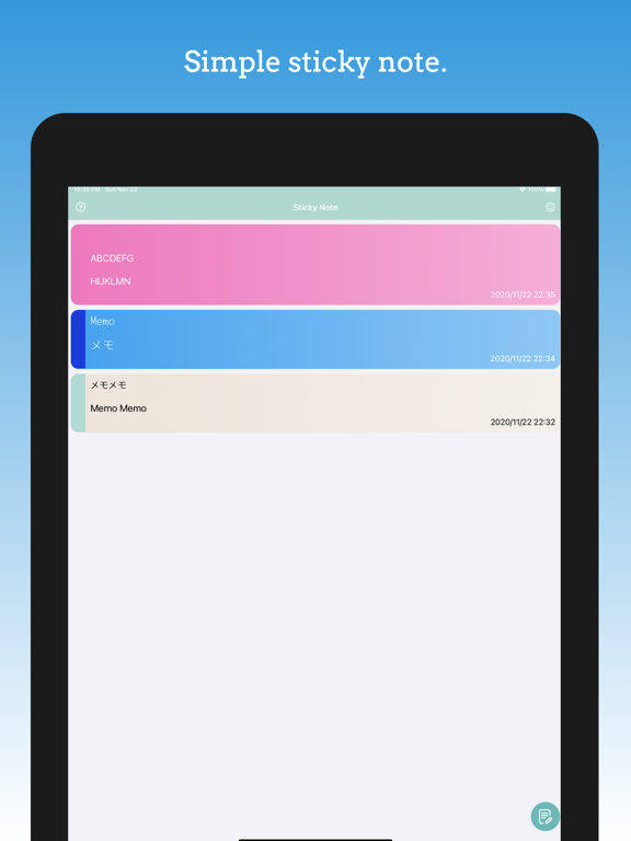 Widgets Sticky Note screenshot 4