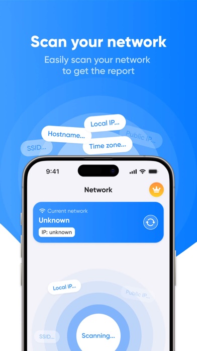 WIFI analyzer. Network scanner screenshot 3