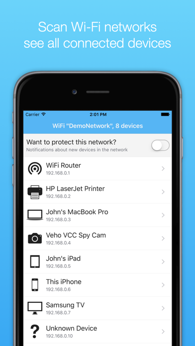 WiFi Guard - Scan devices and protect your Wi-Fi from intruders screenshot 5