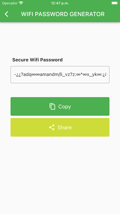 Wifi Password Generator Tool screenshot 1