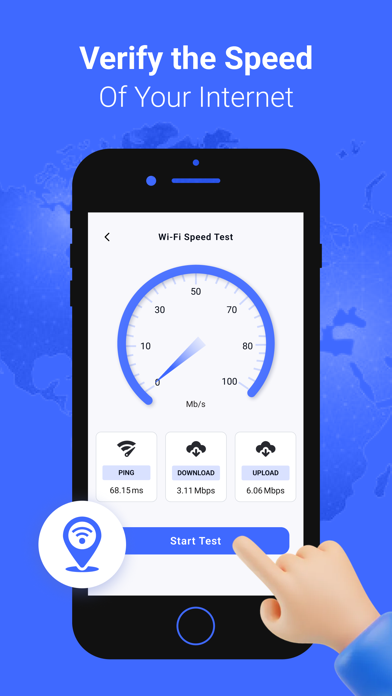 Wifi Password : Speed Analyzer screenshot 2