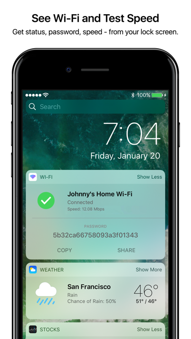 Wifi Widget - See, Test, Share screenshot 4