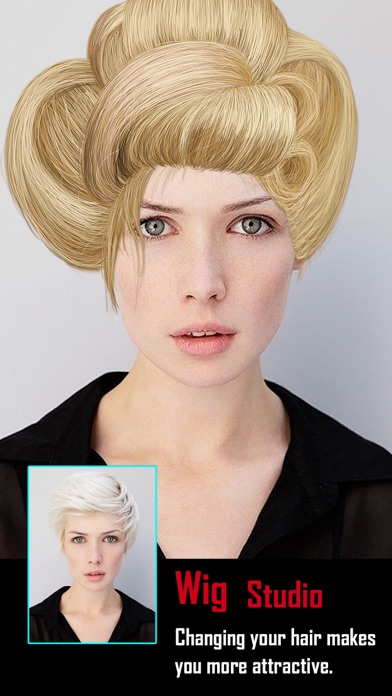 Wig Studio - Hair Design Booth screenshot 2